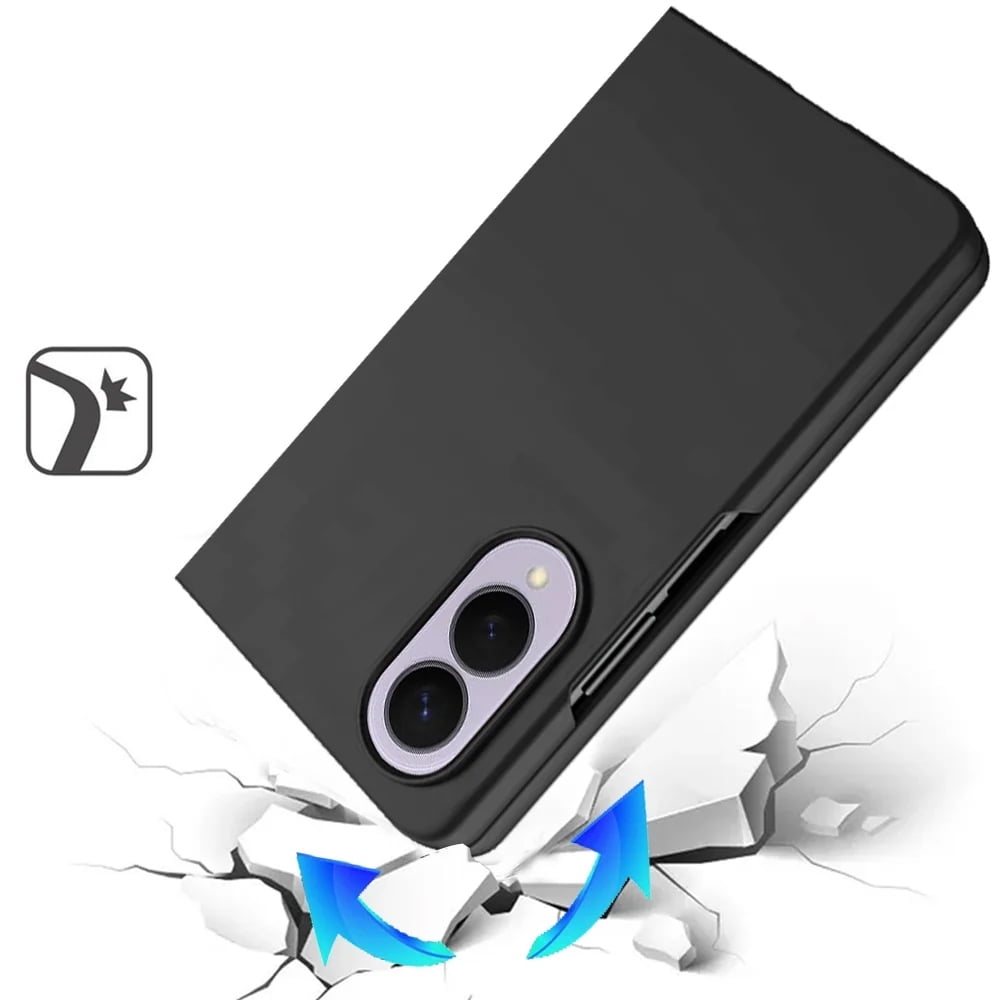 TJS Samsung Galaxy Z Fold8 slim matte phone case - Black - image 2