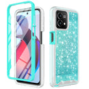 TJS "JUNO" Built-in Screen Protector Full-Body Protection Phone Case for Motorola G Stylus 5G 2023
