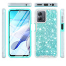 TJS "JUNO" Built-in Screen Protector Full-Body Protection Phone Case for Motorola G 5G 2023