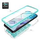 TJS "JUNO" Built-in Screen Protector Full-Body Protection Phone Case for Motorola G 5G 2023