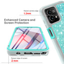 TJS "JUNO" Built-in Screen Protector Full-Body Protection Phone Case for Motorola G Stylus 5G 2023