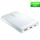 12000mAh Power Bank USB C 36W PD Fast Charge External Battery for Iphone 11 Pro - InfinityAccessories017