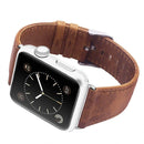Leather Watch Band Strap Metal Buckle for Apple Watch Series 5/4/3/2/1 - InfinityAccessories017