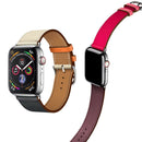Leather TWO-TONE Watch Band Strap for Apple Watch Series 5/4/3/2/1 - InfinityAccessories017