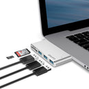 Aluminum USB-C Card reader Hub Adapter - InfinityAccessories017