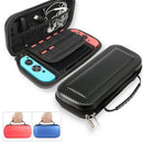 Nintendo Switch Lite Carrying Case Carbon Fiber Portable Pouch Travel Bag - InfinityAccessories017