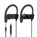 3.5mm Ear Hook Wired Sports Stereo Earphone Over Ear Earbuds Headphones w/Mic - InfinityAccessories017