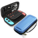 Nintendo Switch Lite Carrying Case Carbon Fiber Portable Pouch Travel Bag - InfinityAccessories017