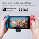 USB Type-C Bluetooth 5.0 Audio Transmitter Adapter for Nintendo Switch, Compatible with AirPods, Supports 2 Bluetooth Headphones PS4 PC Mac - InfinityAccessories017