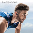 3.5mm Ear Hook Wired Sports Stereo Earphone Over Ear Earbuds Headphones w/Mic - InfinityAccessories017