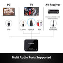 Wireless Neckband Headphones Earbuds Set for TV PC Bluetooth Transmitter - InfinityAccessories017