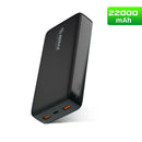 22000mAh Power Bank USB-C 54W PD & Dual USB Fast Charge External Battery - InfinityAccessories017