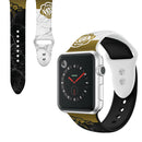 Rose Flowers Marble Silicone Watch Band Strap for Apple Watch Series 5/4/3/2/1 - InfinityAccessories017