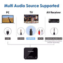 Audikast aptX Low Latency Bluetooth 4.2 Audio Transmitter for TV PC - InfinityAccessories017