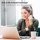 12ft Long Cord Extension Cable Earphones Ear Buds for TV PC 3.5mm Audio - InfinityAccessories017