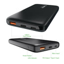 12000mAh Power Bank USB C 36W PD Fast Charge External Battery for Iphone 11 Pro - InfinityAccessories017