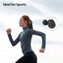 True Wireless Earbuds with Mic, Auto Pairing, Comfortable & Secure Fit Headphones, Bluetooth 5.0 Noise Isolation Earphones with Wireless Charging Case - InfinityAccessories017
