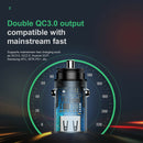 Dual USB Ports Car Charger 30W Fast Charging QC 3.0 AFC - InfinityAccessories017