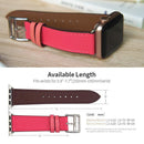 Leather TWO-TONE Watch Band Strap for Apple Watch Series 5/4/3/2/1 - InfinityAccessories017