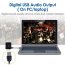 Audikast aptX Low Latency Bluetooth 4.2 Audio Transmitter for TV PC - InfinityAccessories017