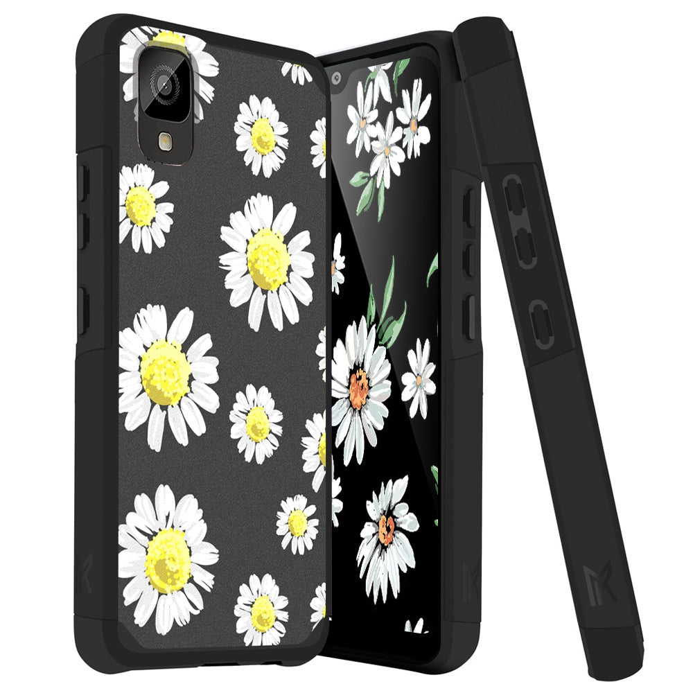 TJS "ArmorLux" Hybrid Phone Case for TCL ION Z