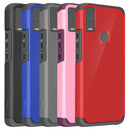 TJS "ArmorLux" Hybrid Phone Case for Cricket Innovate E 5G