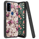 TJS "ArmorLux" Hybrid Phone Case for AT&T Radiant Max 5G / AT&T Fusion 5G / Cricket Dream 5G / Cricket Innovate 5G