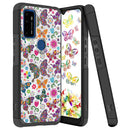 TJS "ArmorLux" Hybrid Phone Case for AT&T Radiant Max 5G / AT&T Fusion 5G / Cricket Dream 5G / Cricket Innovate 5G