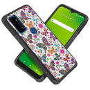 TJS "ArmorLux" Hybrid Phone Case for AT&T Radiant Max 5G / AT&T Fusion 5G / Cricket Dream 5G / Cricket Innovate 5G
