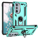 TJS "DuoGuard" Ring Kickstand Phone Case for Motorola Edge30Pro 5G 2022