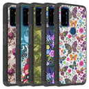 TJS "ArmorLux" Hybrid Phone Case for AT&T Radiant Max 5G / AT&T Fusion 5G / Cricket Dream 5G / Cricket Innovate 5G