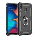 TJS “DuoGuard” Ring Kickstand Phone Case for Galaxy A20, Galaxy A30 - InfinityAccessories017