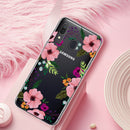 TJS "Juno" Flower Design IMD TPU Phone Case for Galaxy A20, Galaxy A30 - InfinityAccessories017