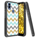 TJS "ArmorLux" Hybrid Phone Case for Cricket Innovate E 5G