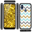 TJS "ArmorLux" Hybrid Phone Case for Cricket Innovate E 5G