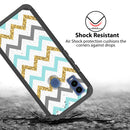 TJS "ArmorLux" Hybrid Phone Case for Cricket Innovate E 5G