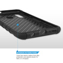 TJS "Jupiter"  Kickstand Phone Cse with Belt Clip Holster for Galaxy A20, Galaxy A30 - InfinityAccessories017