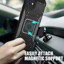 TJS "TankMate" Built-in Metal Plate Aluminum Phone Case for iPhone 11, iPhone 11 Pro, iPhone 11 Pro Max - InfinityAccessories017