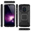 TJS "TankMate" Built-in Metal Plate Aluminum Phone Case for Galaxy A20, Galaxy A30, Galaxy A50 - InfinityAccessories017