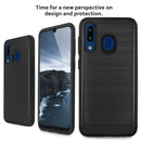 TJS "Thunder" Hybrid Phone Case for Galaxy A20, Galaxy A30, Galaxy A50 - InfinityAccessories017