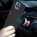 TJS "ArmorLux" Hybrid Phone Case for T-Mobile Revvl 6 5G