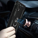 TJS "DuoGuard" Ring Kickstand Phone Case for Samsung Galaxy A23 5G