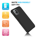 TJS "ArmorLux" Hybrid Phone Case for T-Mobile Revvl 6 Pro 5G