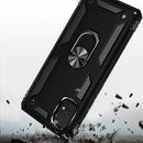 TJS "DuoGuard" Ring Kickstand Phone Case for Samsung Galaxy A23 5G
