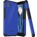 TJS "ArmorLux" Hybrid Phone Case for Cricket Debut Smart