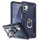 TJS "DuoGuard" Ring Kickstand Phone Case for Samsung Galaxy A32 5G
