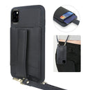 TJS "Garnet" Crossbody PU Leather Wallet Case for iPhone 11, iPhone 11 Pro, iPhone 11 Pro Max - InfinityAccessories017