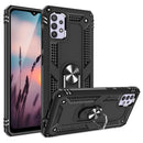 TJS "DuoGuard" Ring Kickstand Phone Case for Samsung Galaxy A32 5G