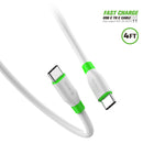 ESOULK 4ft/1.2m USB C To C Cable TPE Material (Max Output 20V 3A 60W)