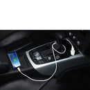 ESOULK 12W 2.4A Dual USB Travel Car Charger with 5ft USB to USB-C Charging Cable